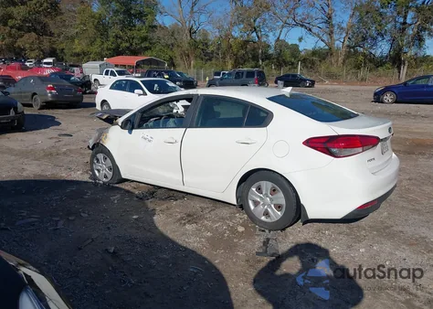 2017 Kia Forte Lx из США, поврежденный, VIN 3KPFK4A76HE063288